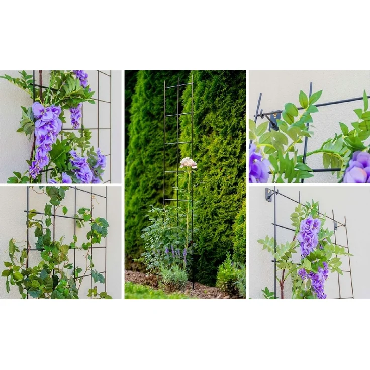 KADAX Garten-Pergola-Spalier für Kletterpflanzen 35x120 – Bild 9