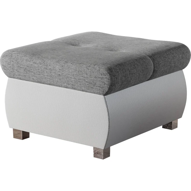 Polsterhocker Orkan Klein (Farbe: Soft 017 + Soul 17) – Bild 1