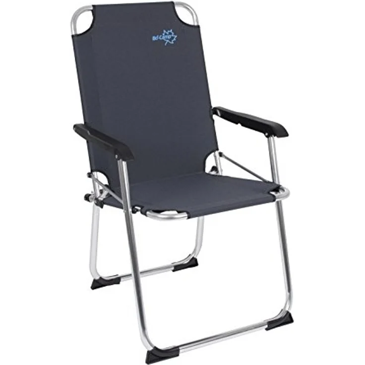 Alu Camping Klappstuhl graphite – Bild 5