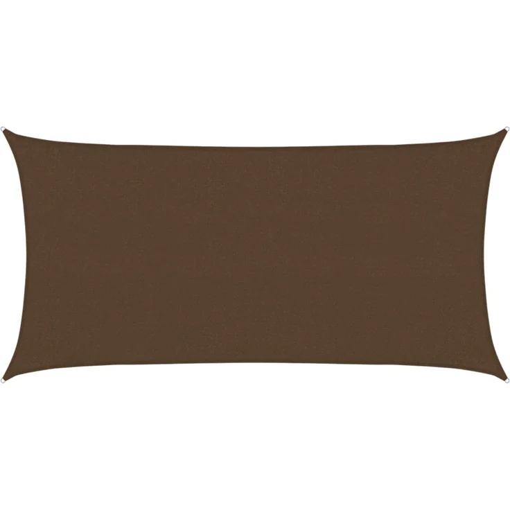 Sonnensegel, Sonnenschutz, Windschutz 160 g/m² Braun 3x6 m HDPE – Bild 2