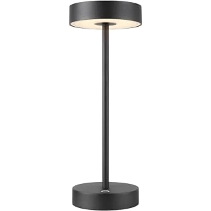 SLV VINOLINA, Tischleuchte, Akku, IP54, 2700/3000K, TOUCH, schwarz - Ambiente- Tisch- und Standleuchten – Bild 2