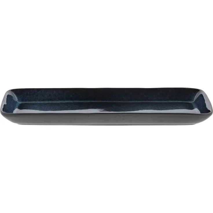 Bitz Servierplatte black/blue 38x14 cm
