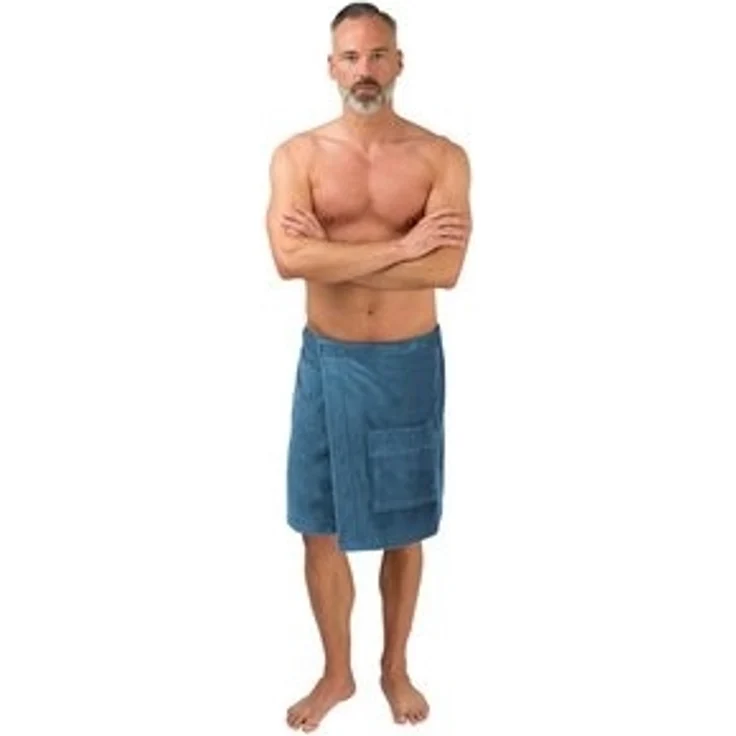 Wewo fashion Kilt 9538T, ideal für Sauna & Spa, Frottier, Klettverschluss, schlingenfest – Bild 4