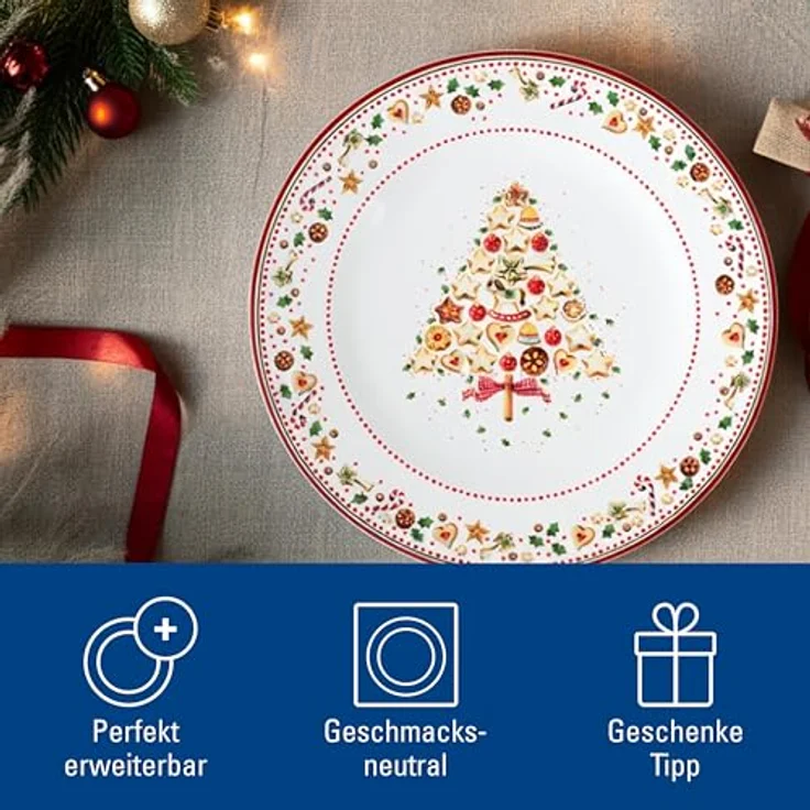 Villeroy & Boch Speiseteller Winter Bakery Delight Platzteller 32 cm – Bild 5