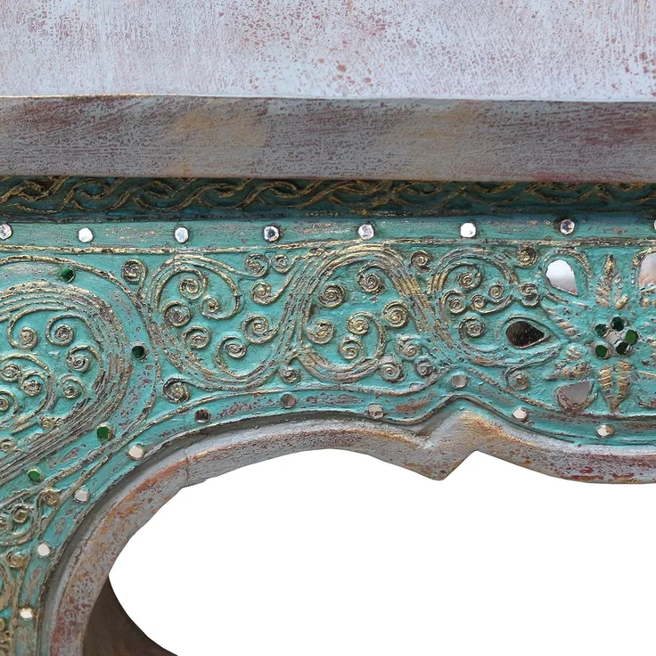 Oriental Galerie Opiumtisch Couchtisch Opiumtisch 1m x 50 Antik verschiedene Farben Variante – Bild 4