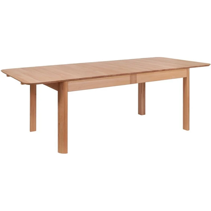 Krok Wood Esstisch Ausziehbare Tisch Louise Buche 160x90х75 cm (220(160+60) x90x75 cm) – Bild 4