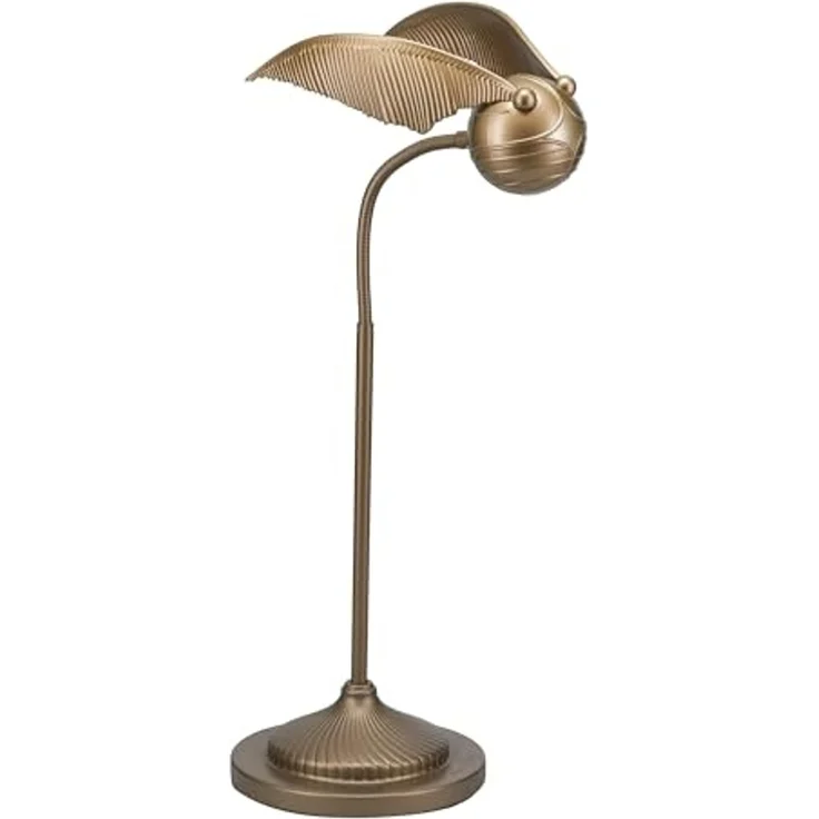 Golden Snitch Paladone Posable Schreibtischlampe - Offiziell lizenziertes Harry Potter Licht für Nachttisch Lesen, flexibler Hals, Geschenk für Home Office Decor – Bild 4