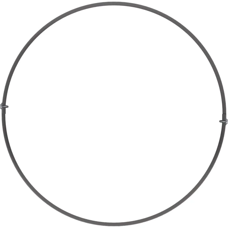 vidaXL Pflanzenring Schwarz 30 x 30 x 20 cm Kaltgewalzter Stahl 873592 – Bild 5