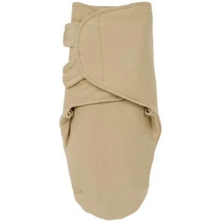 Meyco Baby Pucktuch Gefüttert Uni - Sand - 0-3 Mon – Bild 6