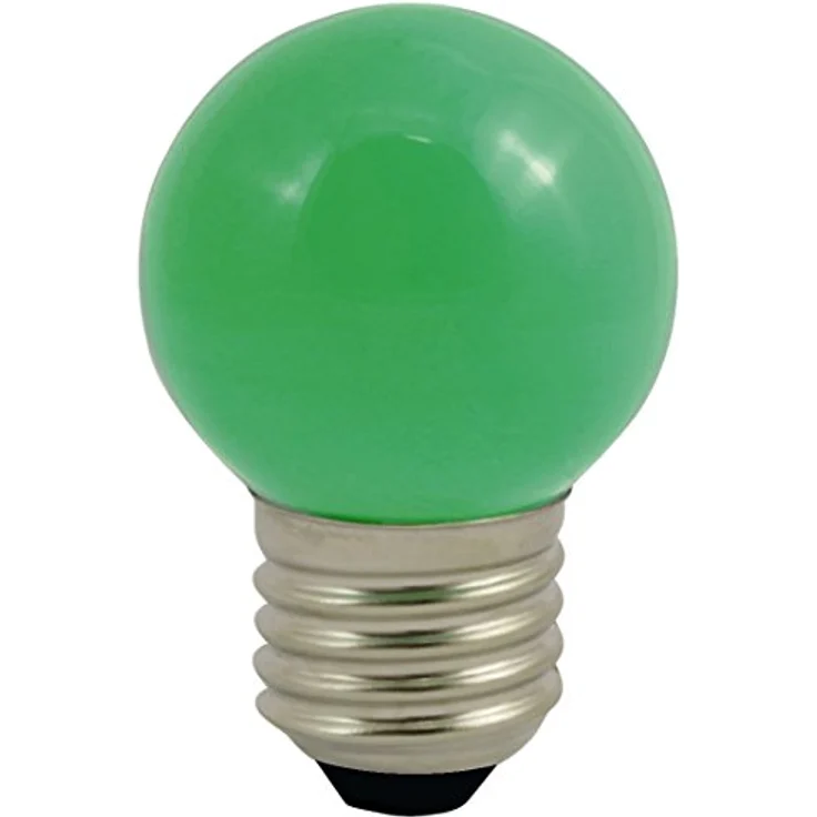 LightMe Deco LED, 0,5 W E27, IP44, grünes Partylicht für Außenbereich, 20.000 h Lebensdauer – Bild 1
