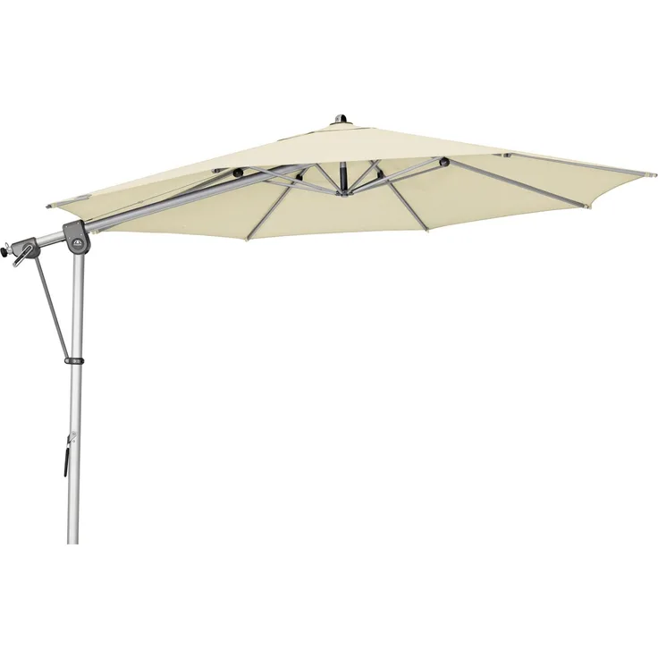 Doppler Sonnenschirm / Ampelschirm "Expert 350 Pendel", inkl. Schutzhülle, natur, Ø 350 cm