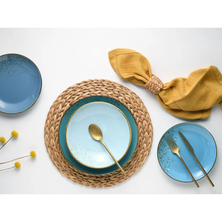Nature Collection Aqua, Tellerset 12-tlg (mo) – Bild 4