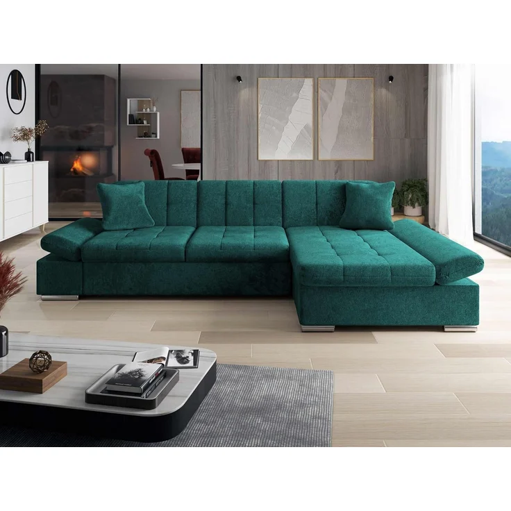 Ecksofa Montana (Farbe: Clara 215.11, Seite: Rechts) – Bild 4