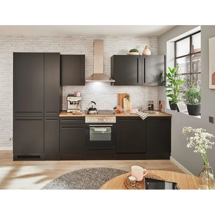 BASIC by Balculina Küchenzeile Jazz, Breite 310 cm, wahlweise mit E-Geräten – Bild 2