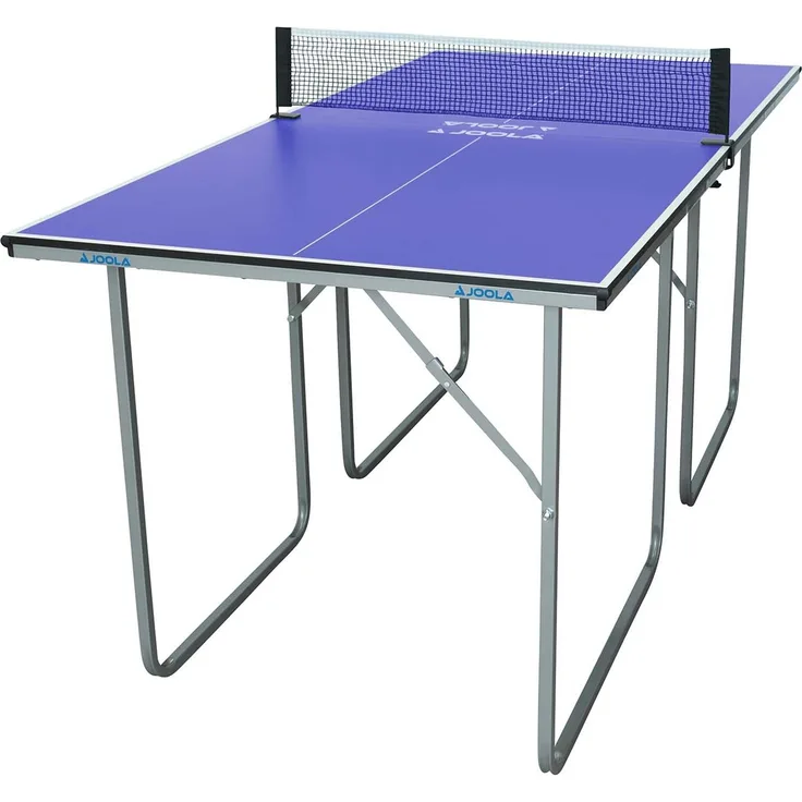 Joola Indoor-Tischtennisplatte "Midsize" (inkl. Netzgarnitur), blau, 84 x 168 x 76 cm