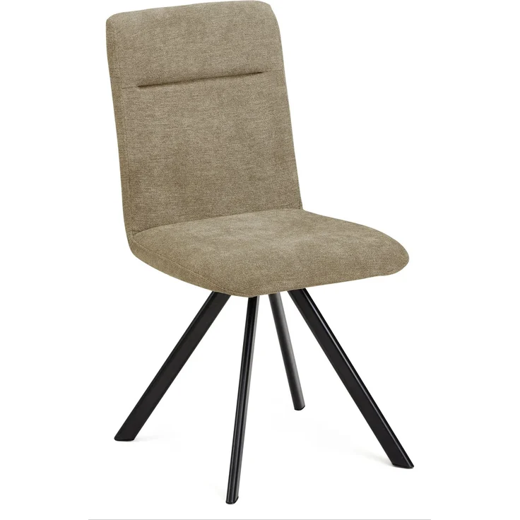 Eckbankgruppe Modern Doralyn 2 für 7 Personen Microfaser Schwarz/Braun – Bild 4