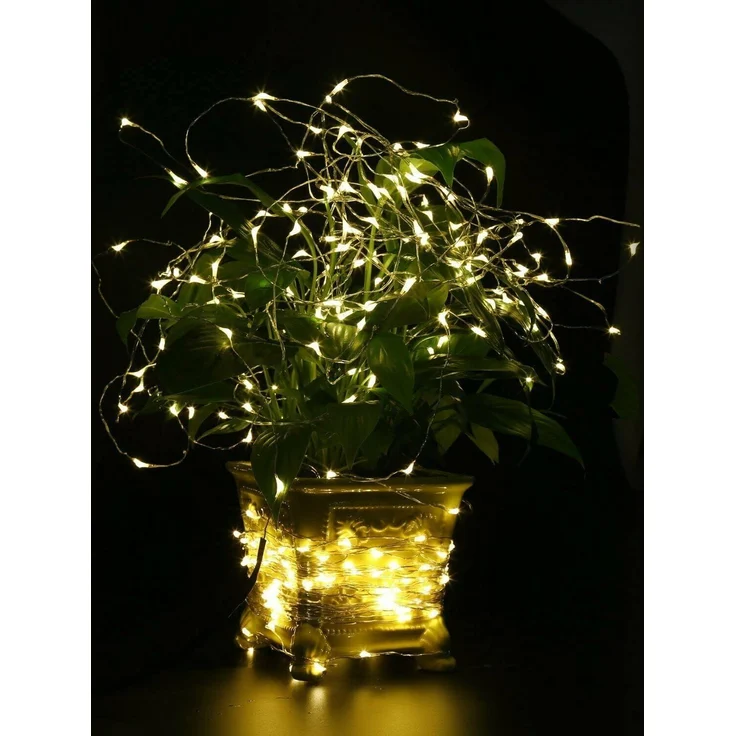 SALCAR 10m LED Lichterkette Draht, USB – Bild 5