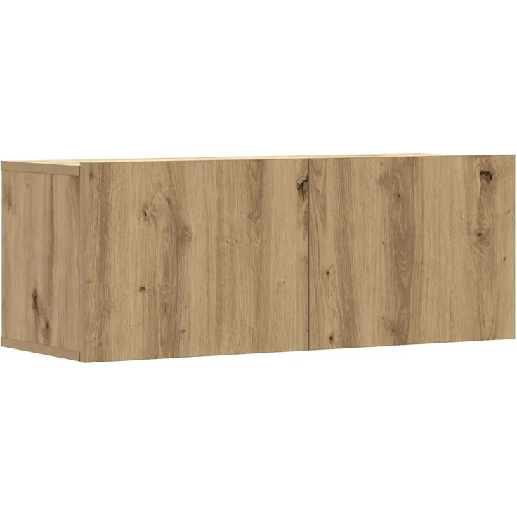 vidaXL 6-tlg. TV-Schrank-Set Wandmontage Artisan-Eiche Holzwerkstoff 3329002 – Bild 5