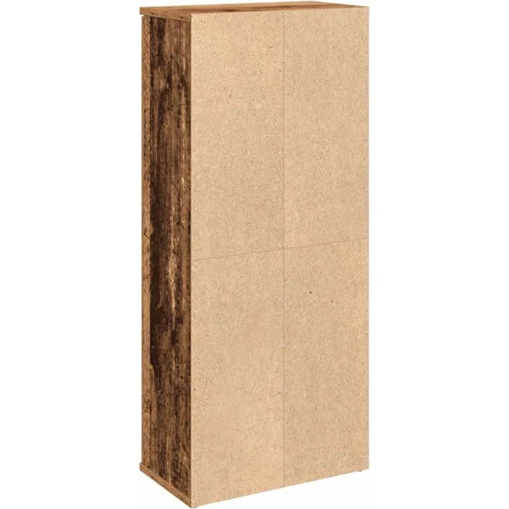 Badezimmerschrank mit Rollenhalter Altholz-Optik 39 x 22 x 90 cm – Bild 9