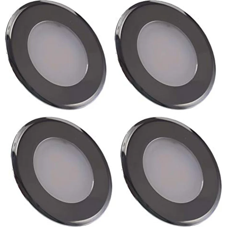 ChiliTec LED Einbauleuchte Treppenlicht - Stufenleicht für Unterputz Dosen - 2Watt 150Lumen - für 60mm UP-Dosen - 230V Stufenbeleuchtung Licht Weiß – Bild 2