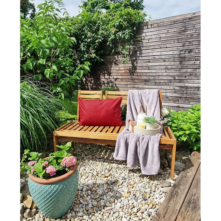 JACK Kissenbezüge 2er Set 40x60cm Outdoor Wasserfest, (2 Stück), 2x Kissenhülle, strapazierfähig, wasserabweisend, Innen & Außen – Bild 3