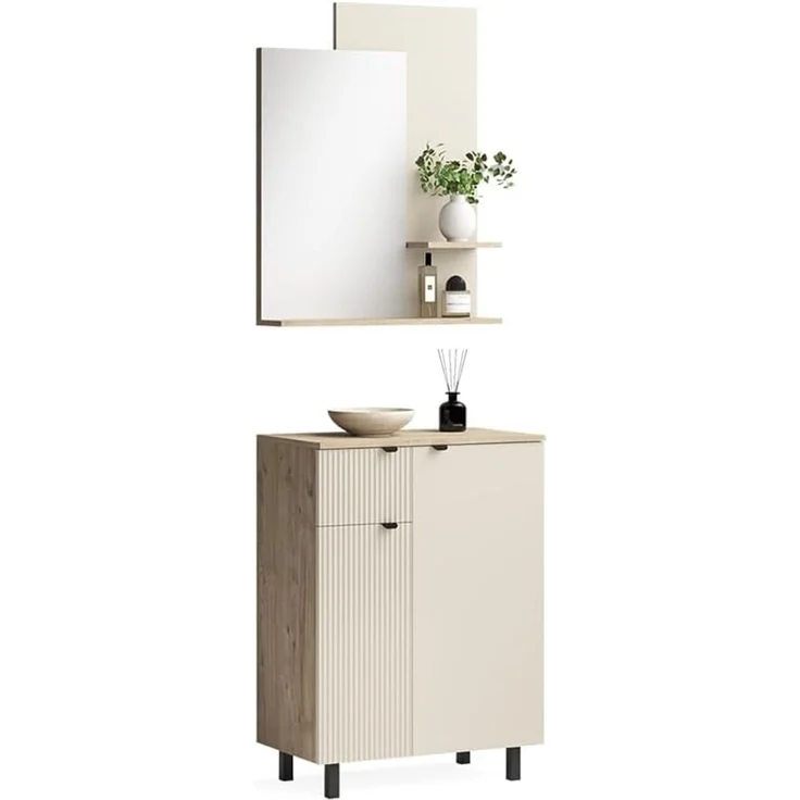 Garderobe Puerto Eiche/Cashmere 2-er Set Vicco – Bild 6