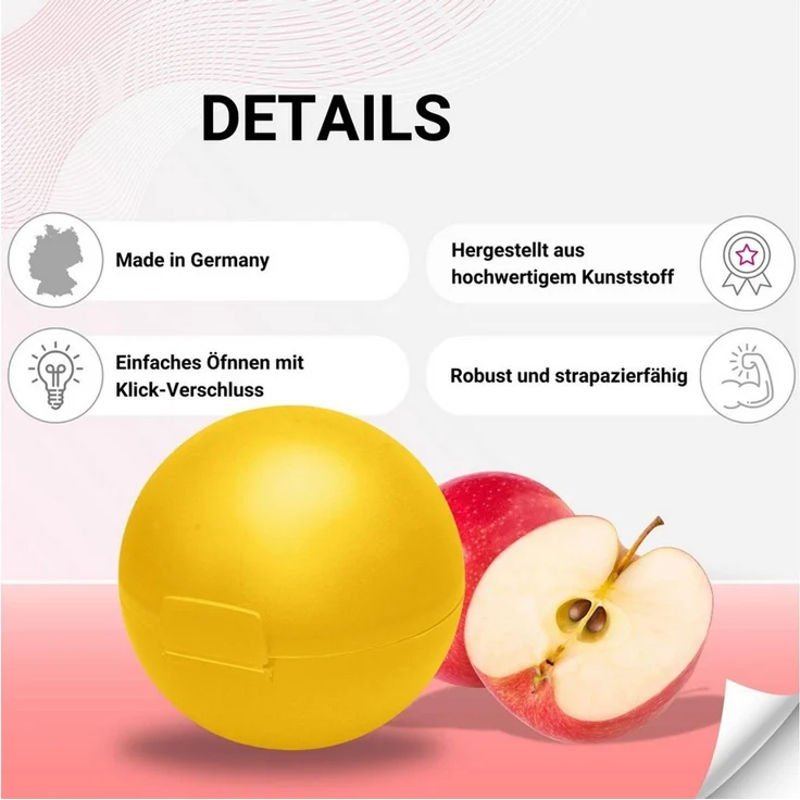 elasto Aufbewahrungsdose (1 St), Made in Germany, Kunststoff, Ø 95mm, BPA-Frei & 100% Recyclable – Bild 2