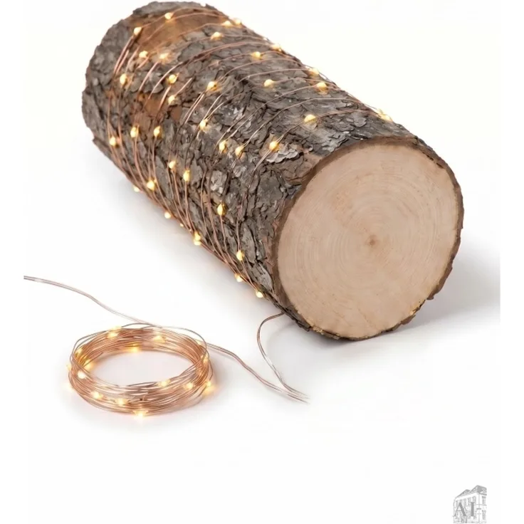 LED-Lichterkette „Das alte Apotek“ B 1250 cm schwarz