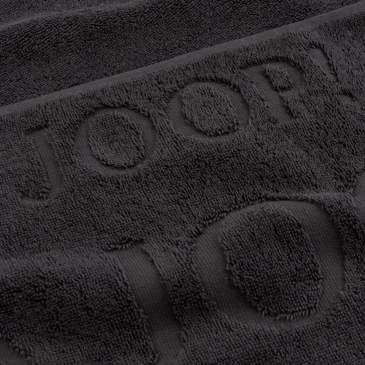 JOOP! Handtuch 2 Stück Joop! Gästetuch Selection 1711-740 anthrazit 30x50, Walkfrottier (Spar-Set, 2-St), 100% Baumwolle – Bild 3