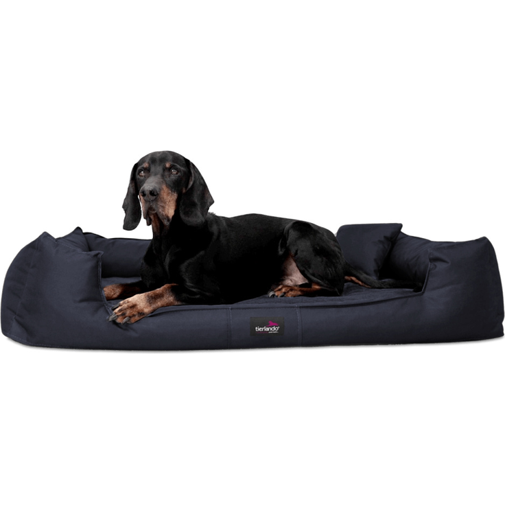 GOOFY Orthopädisches Hundebett - 25 Navy Dunkelblau, 160x110cm