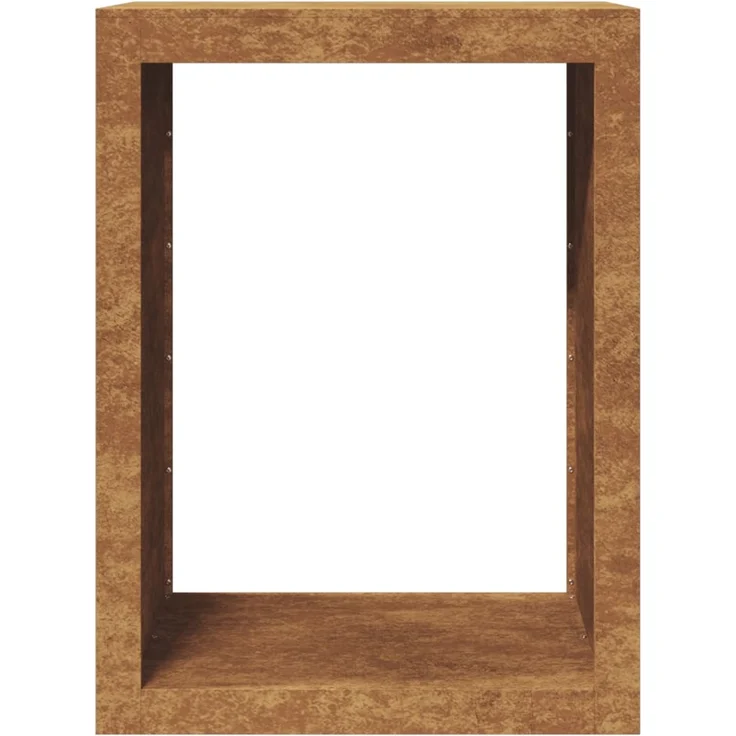 vidaXL Brennholzregal 60x40x80 cm Wetterfester Stahl 851002 – Bild 4