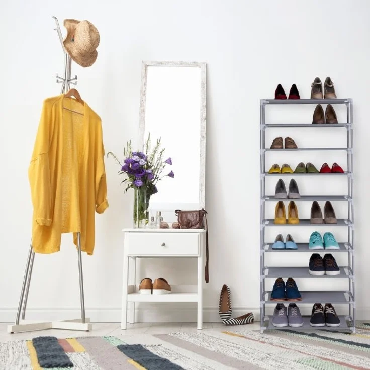 Schuhregal Stecksystem 10 Ebenen – Bild 5