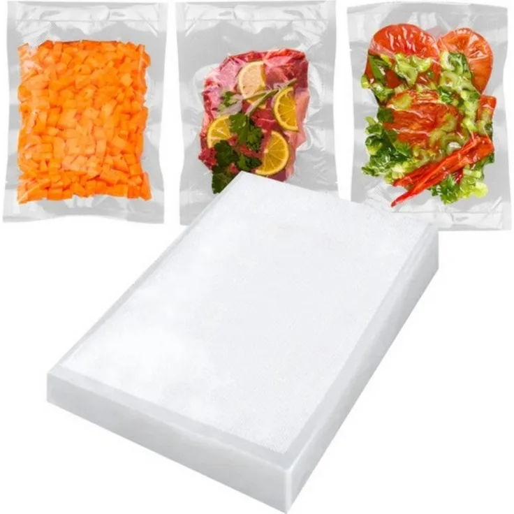 Ruhhy Vakuumbehälter Vakuumbeutel 20x30cm 50 Stück geriffelt Vakuumierbeutel Set, (Mehrteiliges Vakuumbeutel Set 50 tlg für Lebensmittel, 50-tlg, 50 Vakuumbeutel 20x30cm geriffelt für Lagerung und Verpackung), Vakuumbeutel geriffelt 20x30cm Set 50 Stüc...