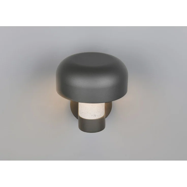 Außenwandleuchte FRASER Betonoptik mit Bewegungsmelder, H: 24cm – Bild 8