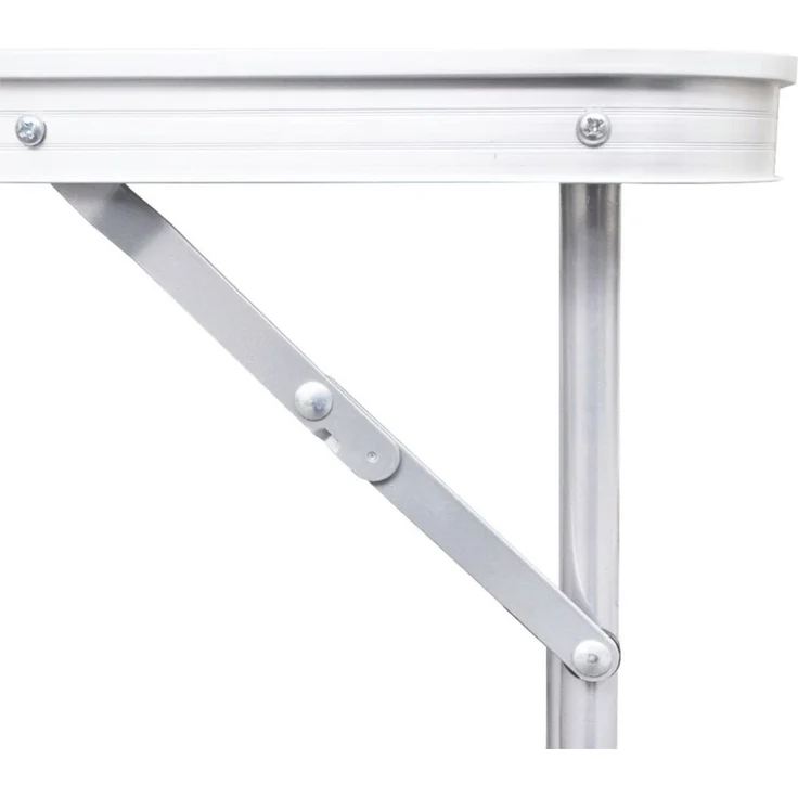 Campingtisch zusammenklappbar höhenverstellbar Aluminium 180 x 60 cm 41326 – Bild 4