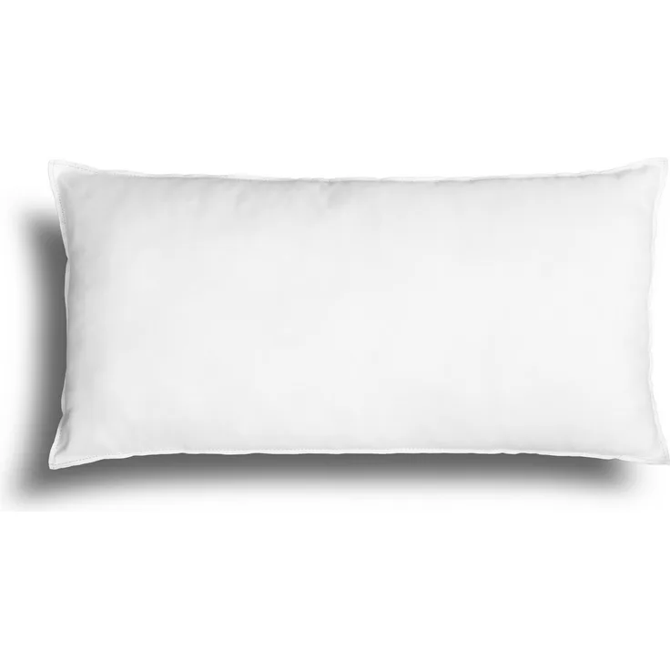 John Cotton Microfaserkissen Emilia, Kopfkissen 40x80 cm, 80x80 cm, Füllung: Polyester, Bezug: Microfaser, Kissen, allergiker geeignet (für Hausstauballergiker)