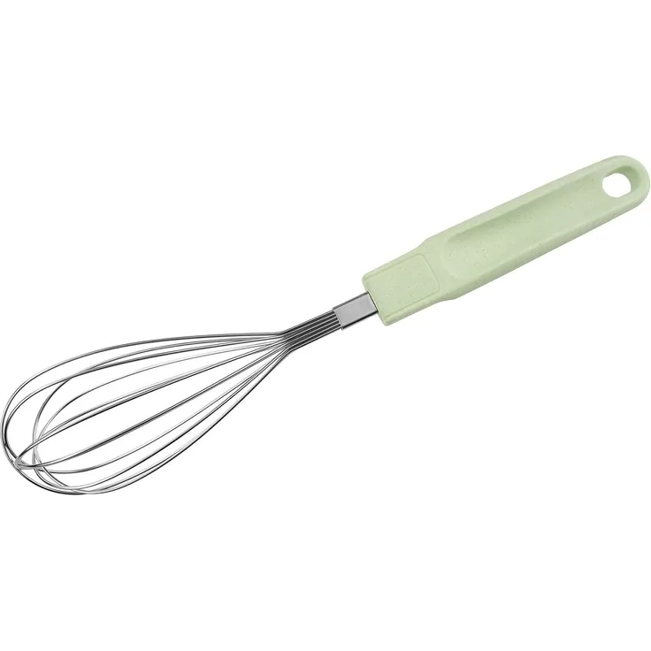 Fackelmann Schneebesen Ecolution, Rührbesen, Quirlbesen, Materialmix, mintgrün, 32 cm, 33067