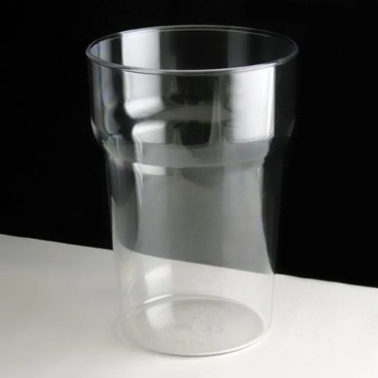 Cater4You Pint-Glas aus Polycarbonat, praktisch unzerbrechlich, 10 Stück