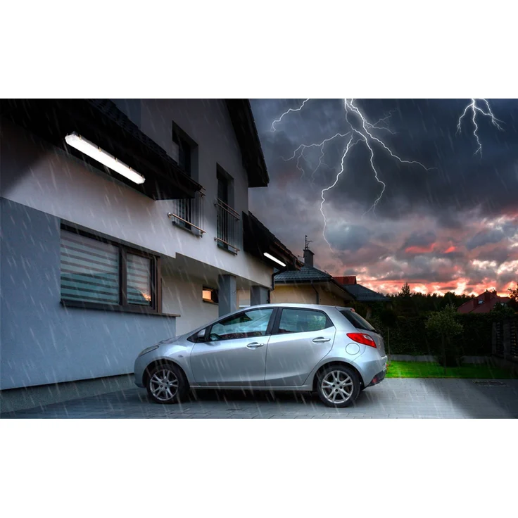 4x LED Wannenleuchten, 3400 Lumen, Neutalweiß, L 126 cm VT-12023 – Bild 10