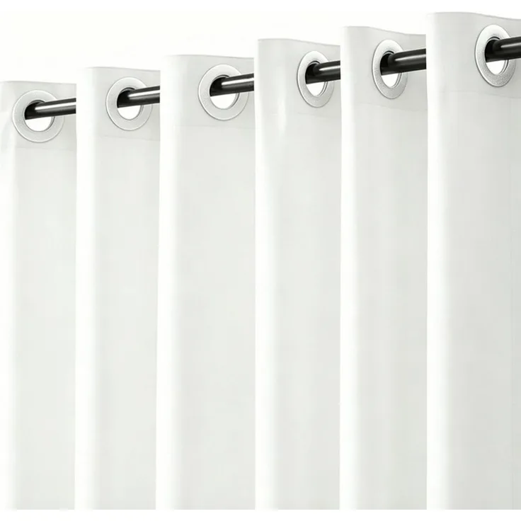 Diwzbyn Duschvorhang Leinenstruktur-Duschvorhang, schimmelresistenter und wasserdichter Breite 150 cm, verdickter Duschvorhang, ideal für Badewanne und Duschkabine