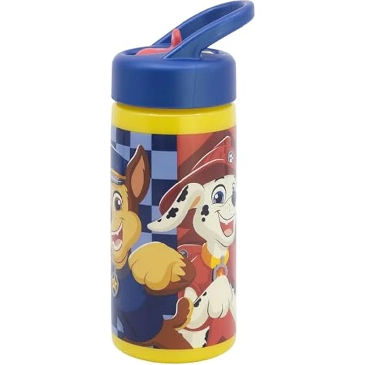 Paw Patrol Kinder Wasserflasche 410 ml für Alltag Schule und unterwegs – Bild 1