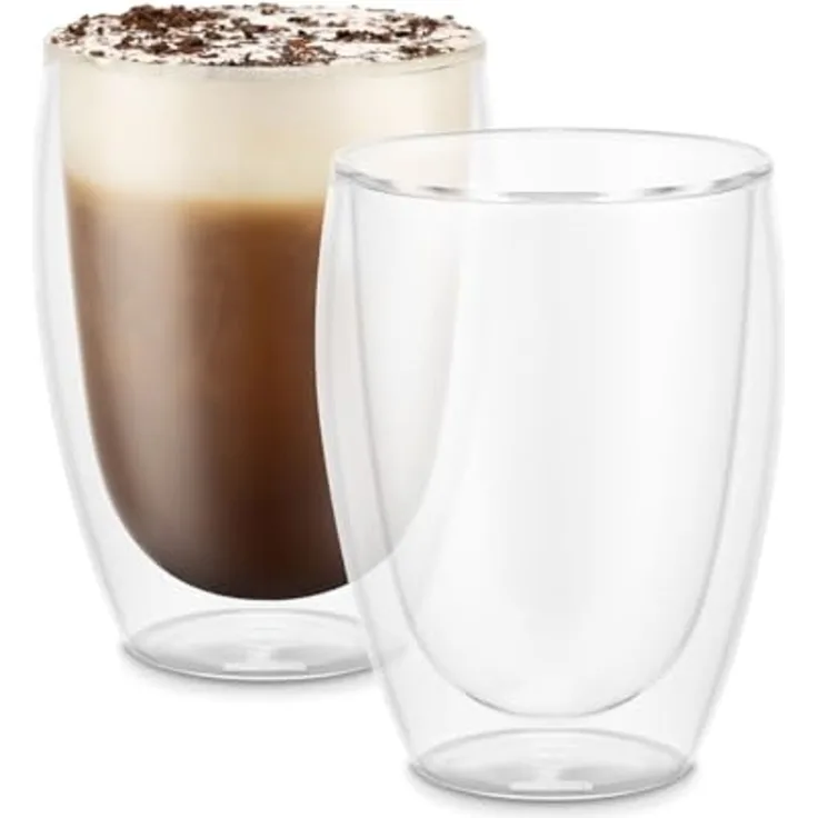 Bodum Pavina Glas Doppelwandig 0,35 L 2 Stk. Transparent