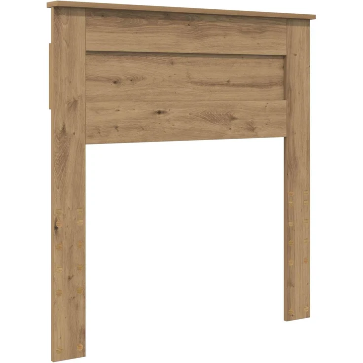 vidaXL Bettrahmen Artisan-Eiche 100 x 200 cm Holzwerkstoff 3410026 – Bild 5