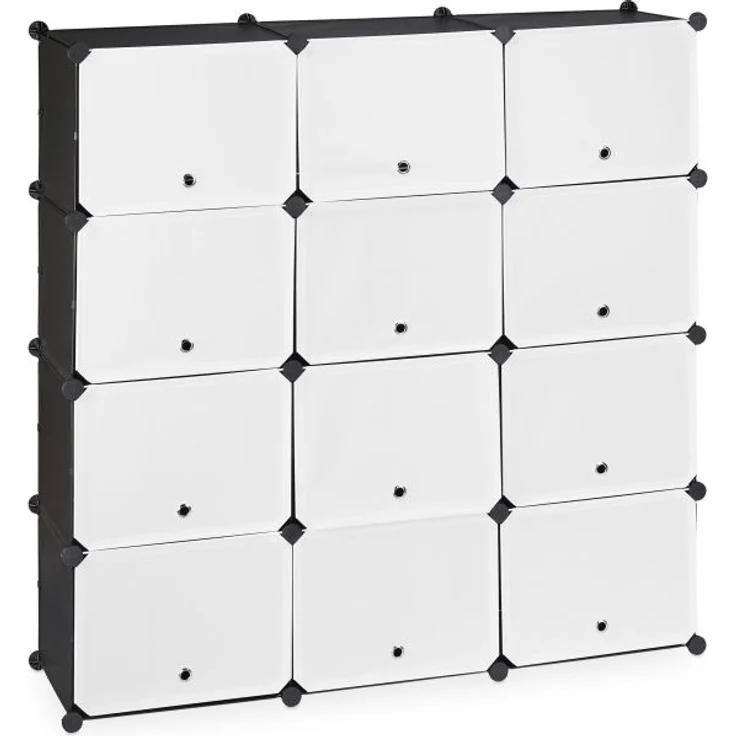 Schuhschrank Stecksystem 24 Fächer – Bild 10