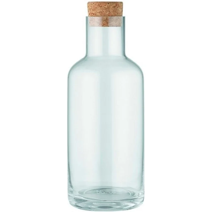 blomus Wasserkaraffe -HYDRA- Karaffe aus Glas, mit Korkdeckel, Wasserkrug, (1x Karaffe inkl. Korkdeckel), mundgeblasenes Glas, verschiedene Größen, raffinierte Eleganz – Bild 1