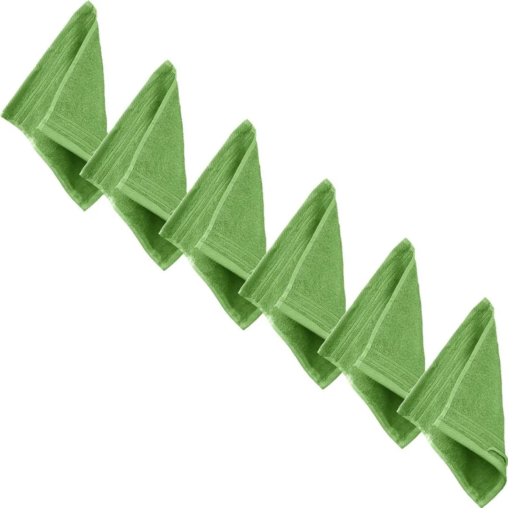 Erwin Müller Seiftuch Seiftuch "Heidelberg" 6er-Pack, Frottier (6-St), Walk-Frottier Uni – Bild 1