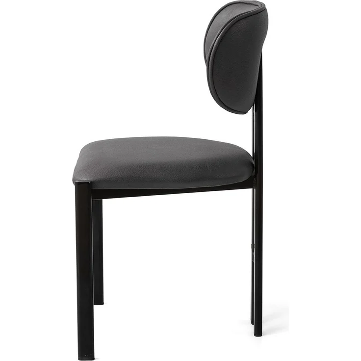 Skye Decor 'Muriz - 4962' Stuhlset (2-teilig), Anthrazit / Schwarz, 43 x 83 x 47,5 cm – Bild 3