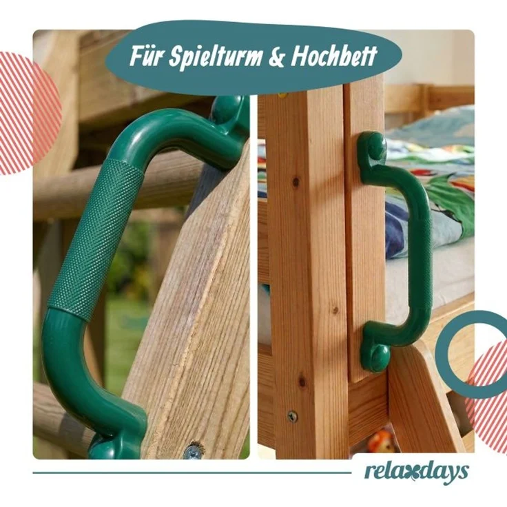 Relaxdays Klettergerüst-Griffe im Set – Bild 5