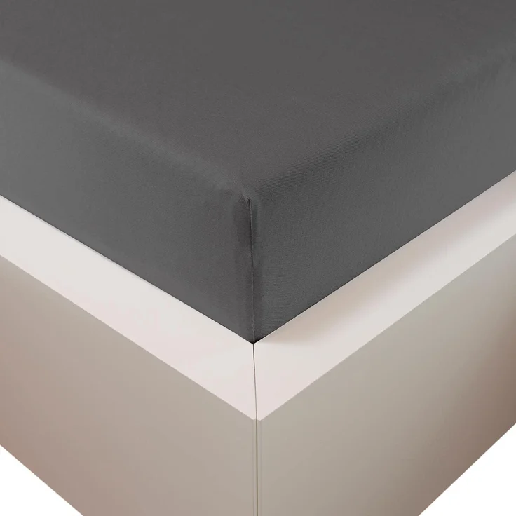 Traumschloss Spannbettlaken Premium Plus, Jersey, Gummizug: rundum, (1 Stück), 260g/m², 47,5% Mako Baumwolle, 47,5% Lyocell, 5% Elasthan – Bild 1