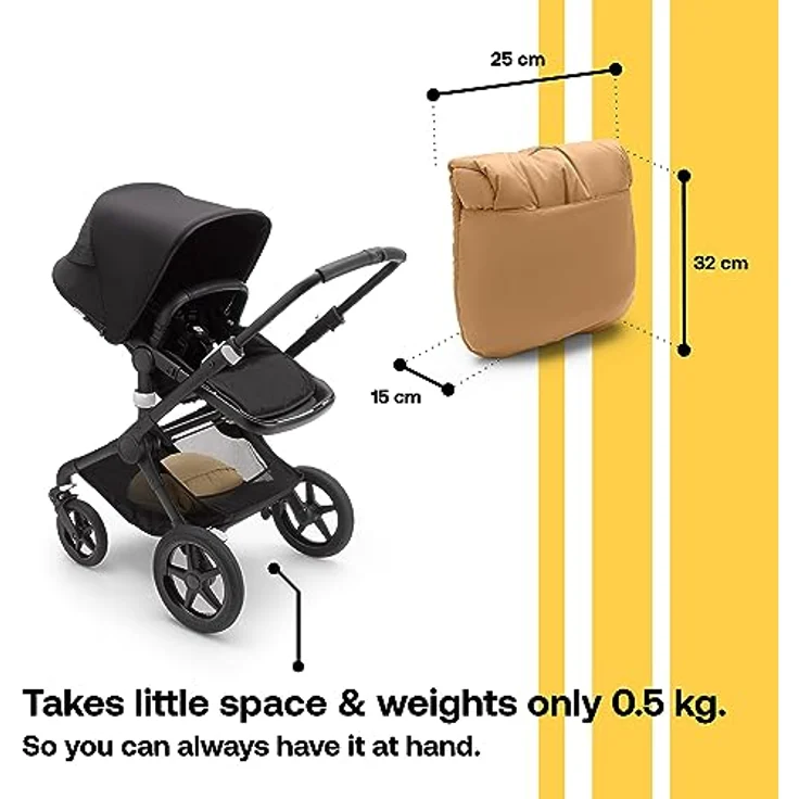 Bugaboo All Season Fußsack Dune Taupe Taupe – Bild 8